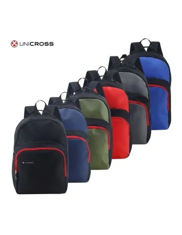 Mochila 3 cierres Unicross