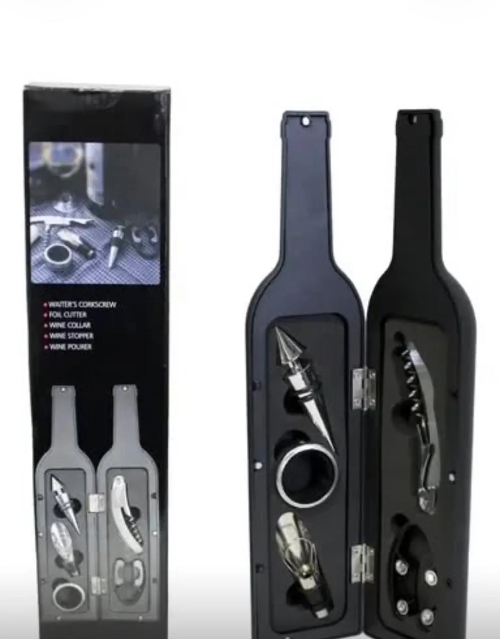 Botella kit destapador vino