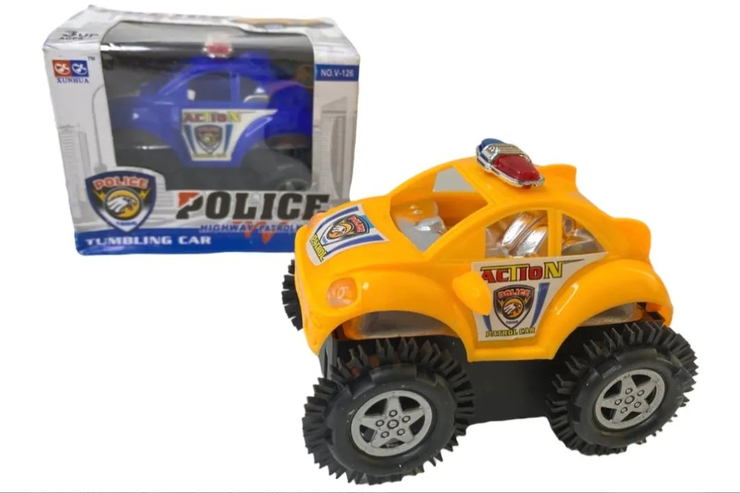 Auto involcable policía 