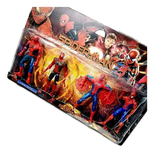 Blister grande x4 Spider-Man