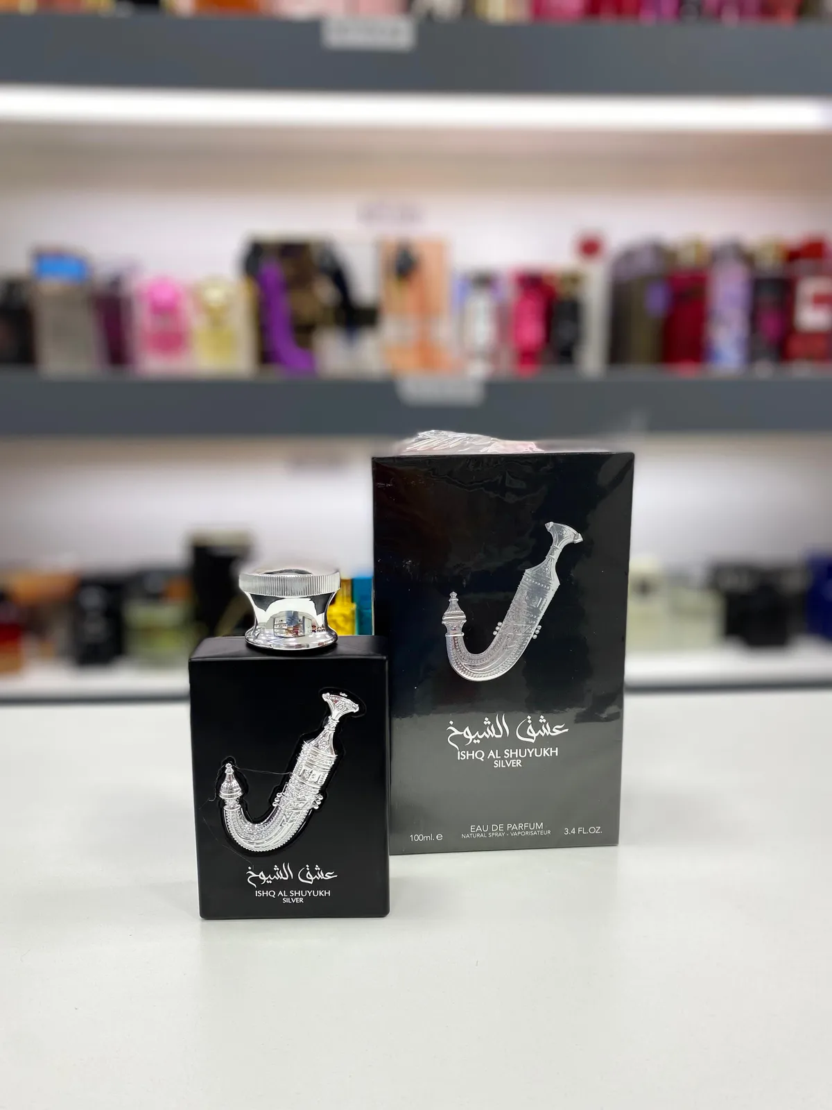 Lattafa pride ishq al shuyukh silver 100