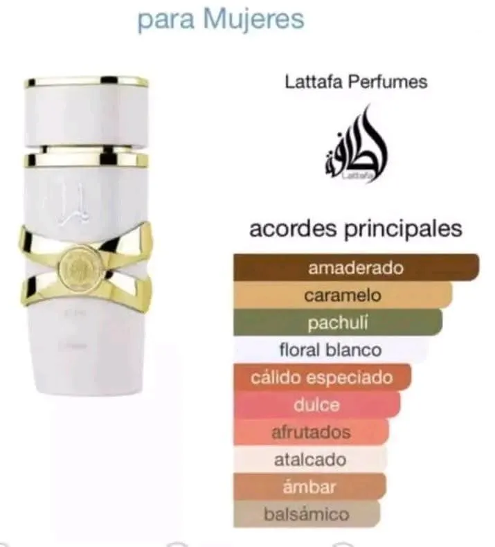 Yara moi de lattafa edp 100 ml blanco