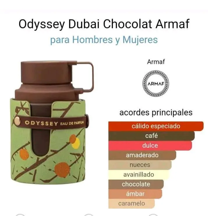 ODYSSEY DUBAI CHOCOLAT DE ARMAF 100 ML EDP