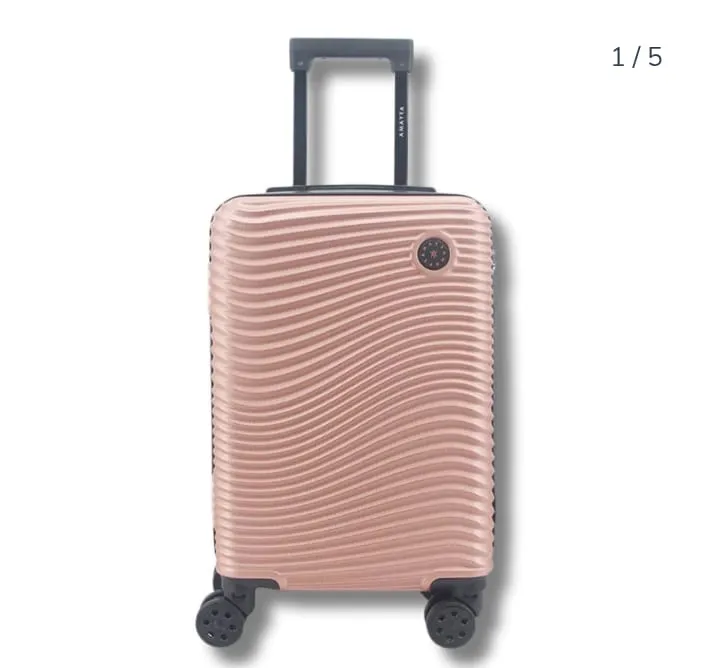 VALIJA AMAYRA CARRY ON MATERIAL ABS 4 RUEDAS 20 PULGADAS 53 X 34 X 22 ( RUEDAS INCLUIDAS) COLOR ROSA (678009K20)