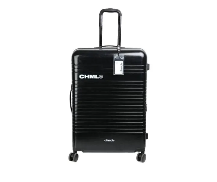 VALIJA CHIMOLA CARRY ABS RUEDAS EXTRAIBLES 20 PULGADAS 45 X 35 X 25 CM COLOR NEGRO ( LO5A)