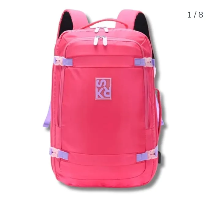 MOCHILA TRAVEL SKORA P. NOTEBOOK 4 CIERRES 18 PULGADAS 46 X 33 X 15 COLOR FUCSIA ( 40657)
