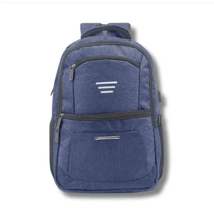 MOCHILA UNICROSS P. NOTEBOOK 4 CIERRES 17 PULGADAS 48 X 32 X 14 COLOR AZUL ( 623789C)