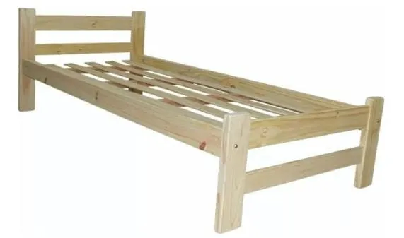 CAMA RECTA PINO