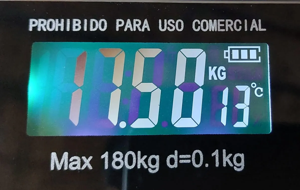 Balanza con Bluetooth 180 kg temperatura - imagen 3