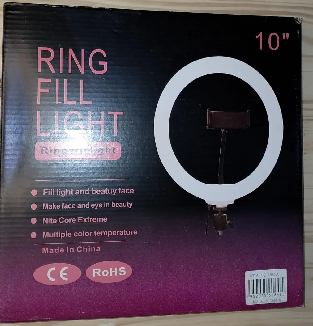 ANILLO LED 3 TONOS 10 "