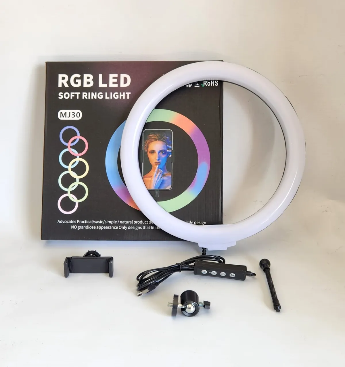 ANILLO LED RGB 12" 30 cm