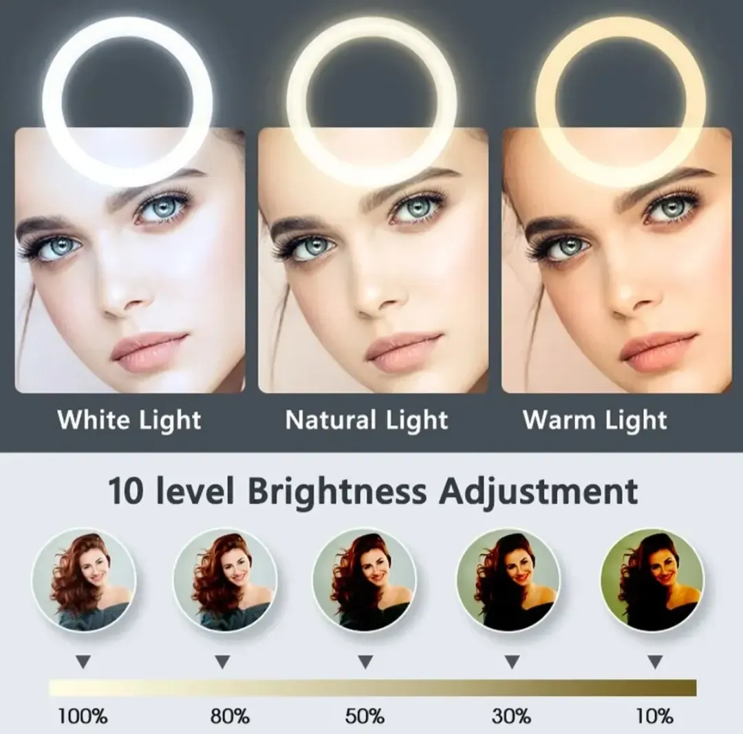 ANILLO LED 3 TONOS 10 " - imagen 2