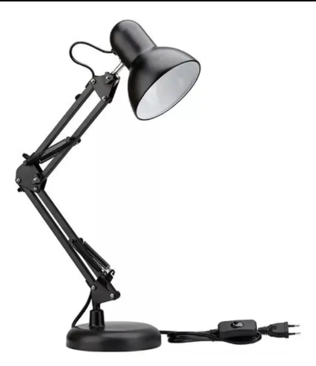 LAMPARA DE ESCRITORIO FLEXIBLE NEGRO