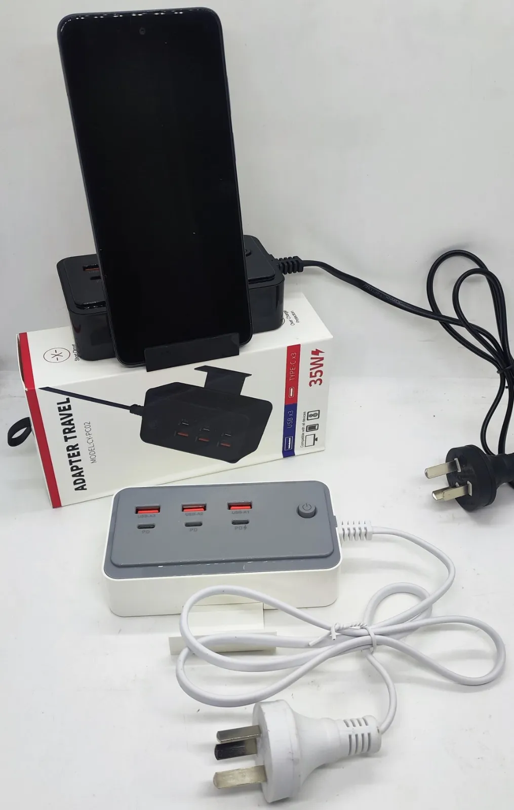 DOCK DE CARGA PARA CELULARES Y DISPOSITIVOS