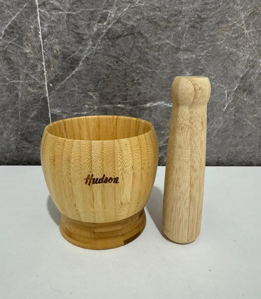 MORTERO HUDSON BAMBOO