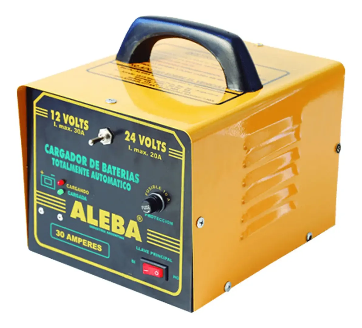 Cargador Bateria Aleba 007 Portatil 12v 30amp.automatico