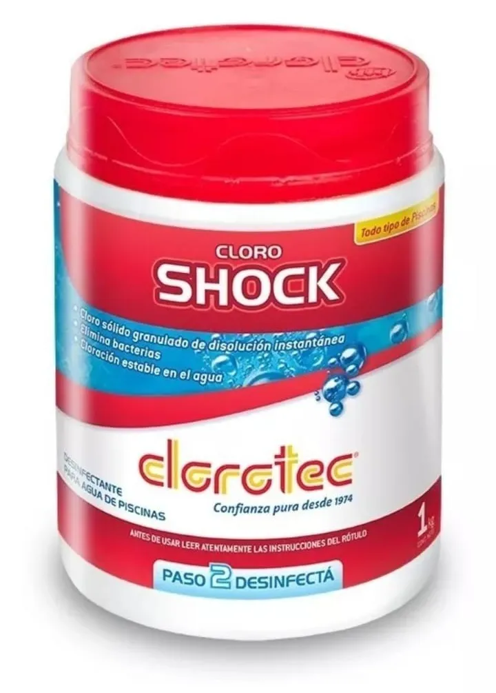 Cloro shock clorotec