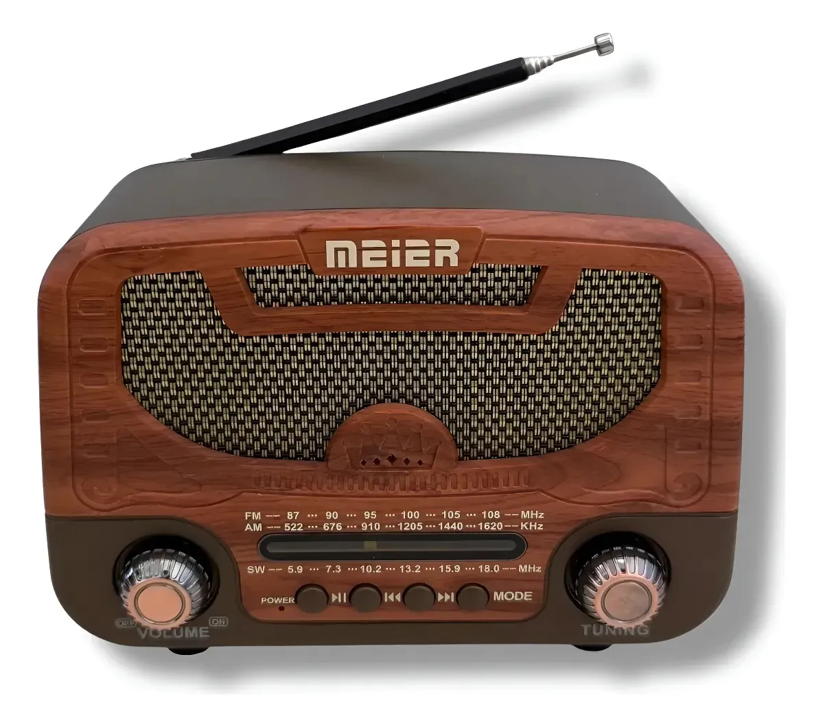 radio tres bandas recargable Bluetooth
