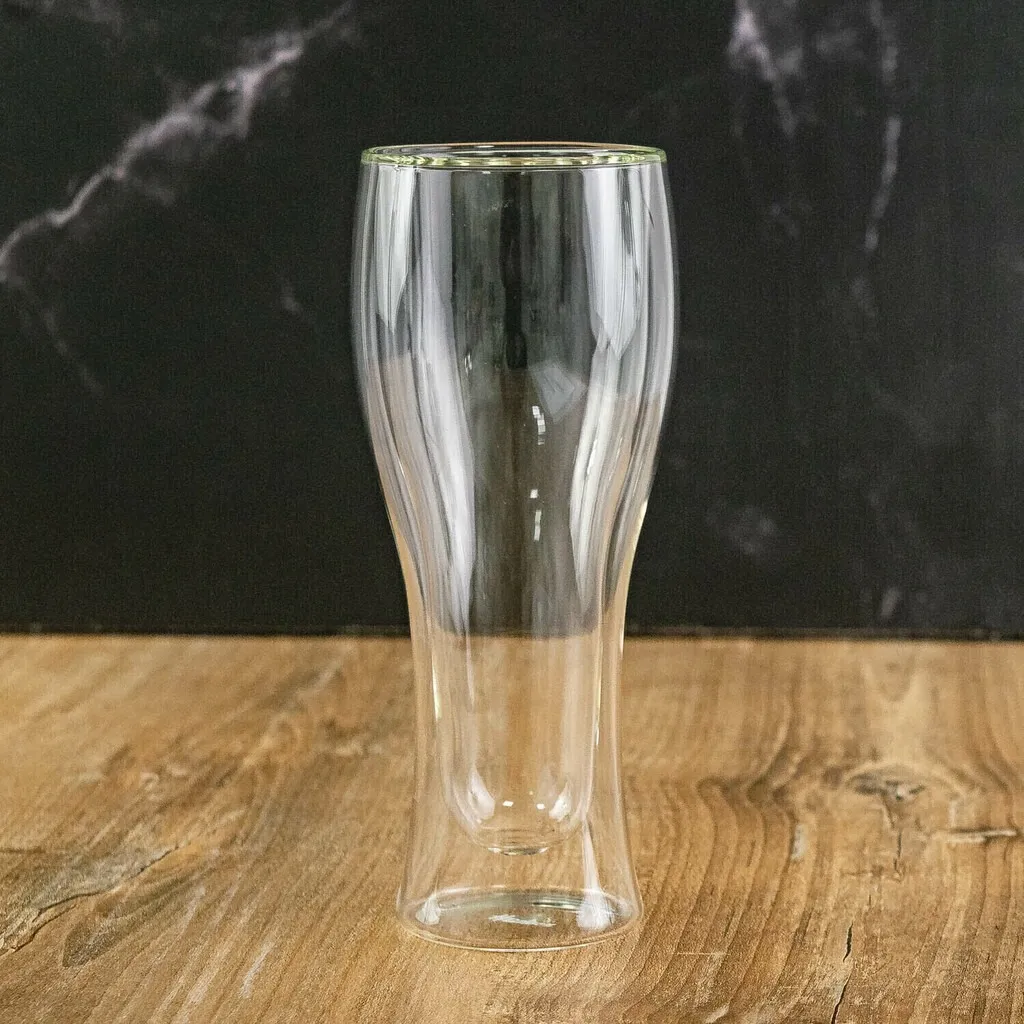 Chopp de cerveza doble vidrio 420 ML