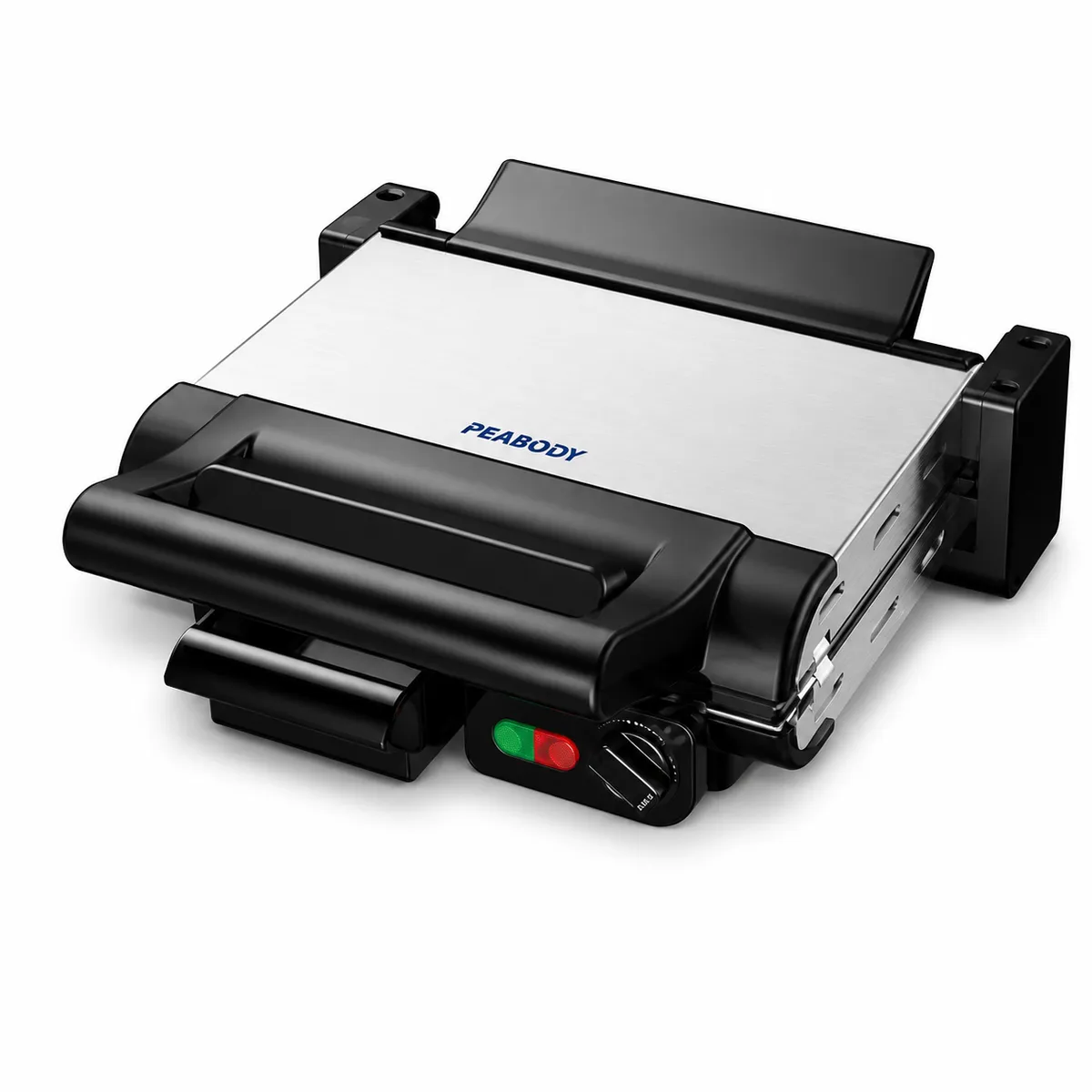 Grill eléctrico con tapa