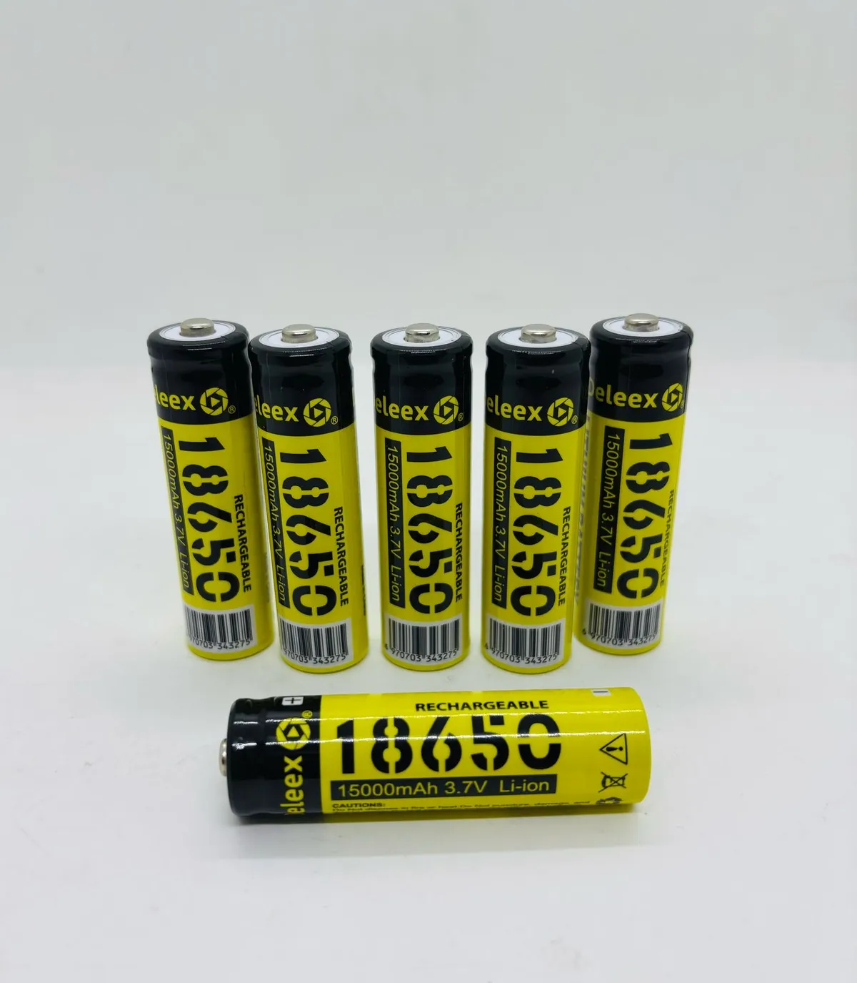 Batería de litio 3,7 v modelo 18650