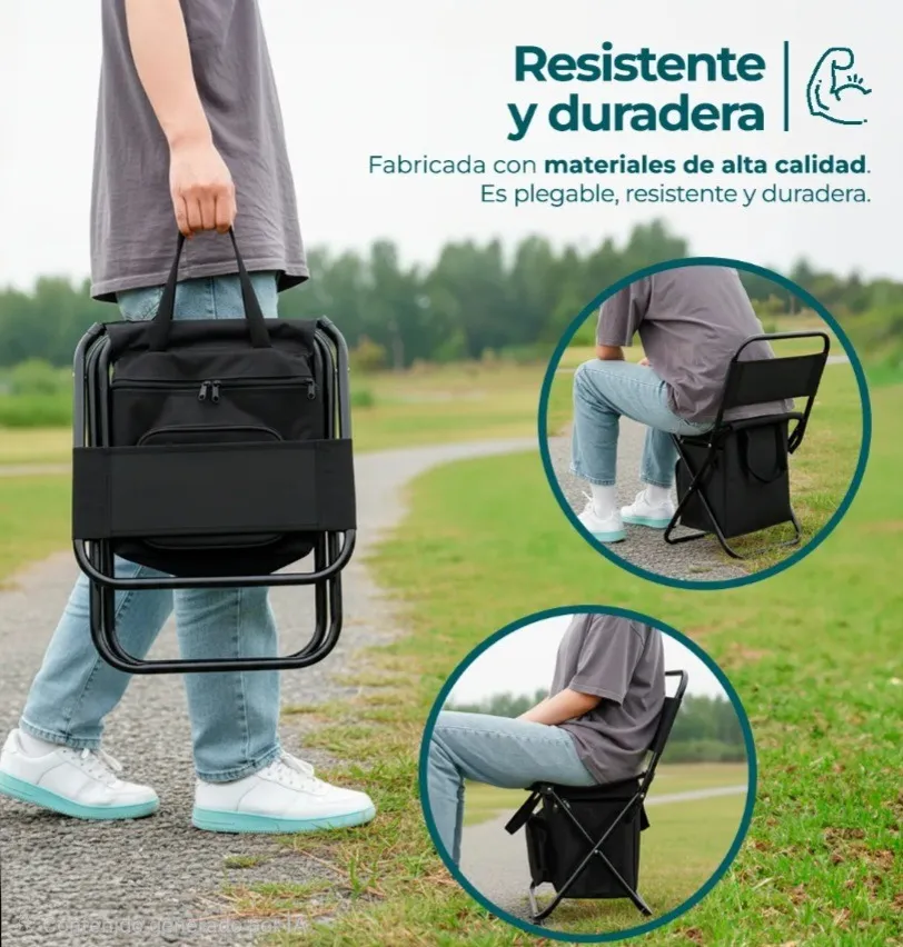 silla con bolso termico - imagen 2
