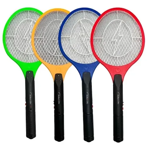 raqueta mata insectos recargable