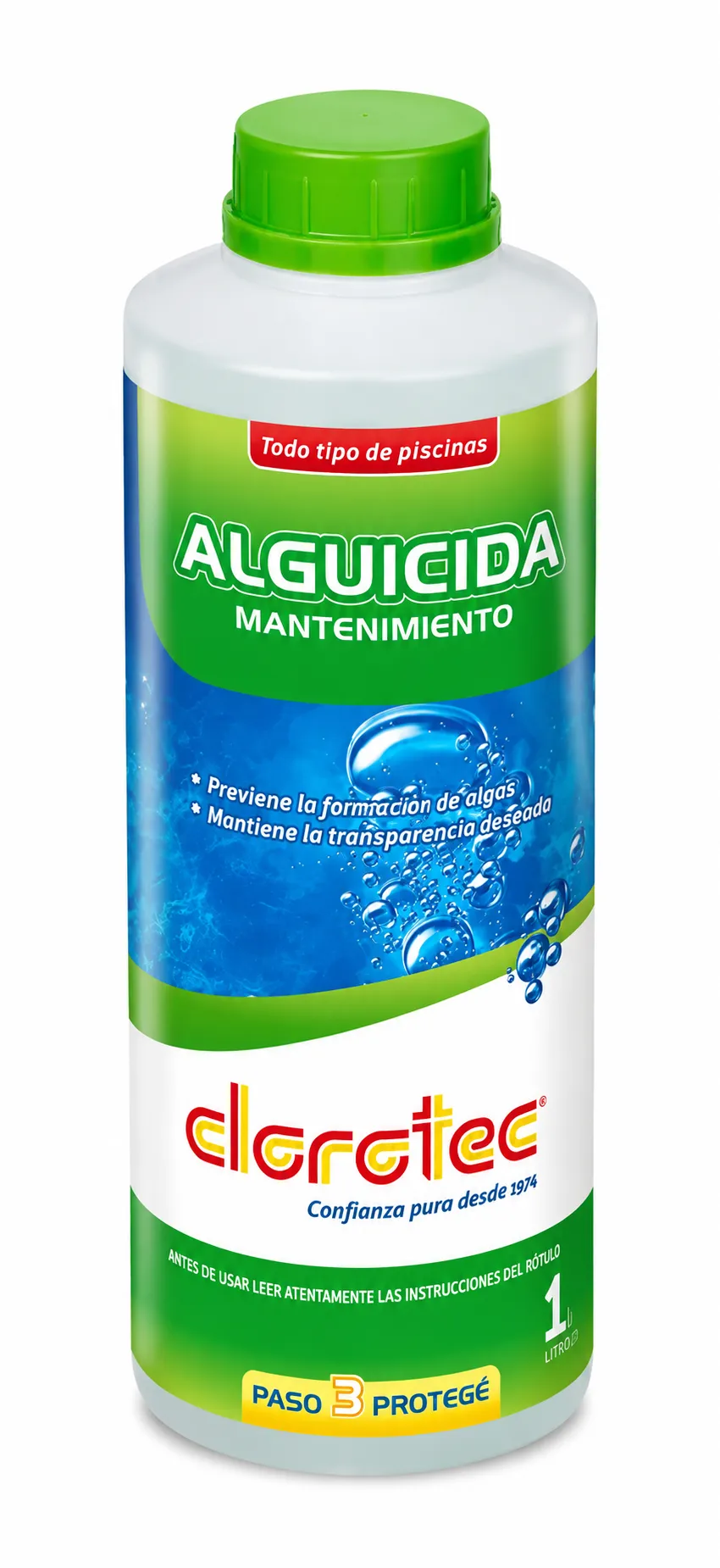 Alguicida Mantenimiento Clorotec 1 Litro