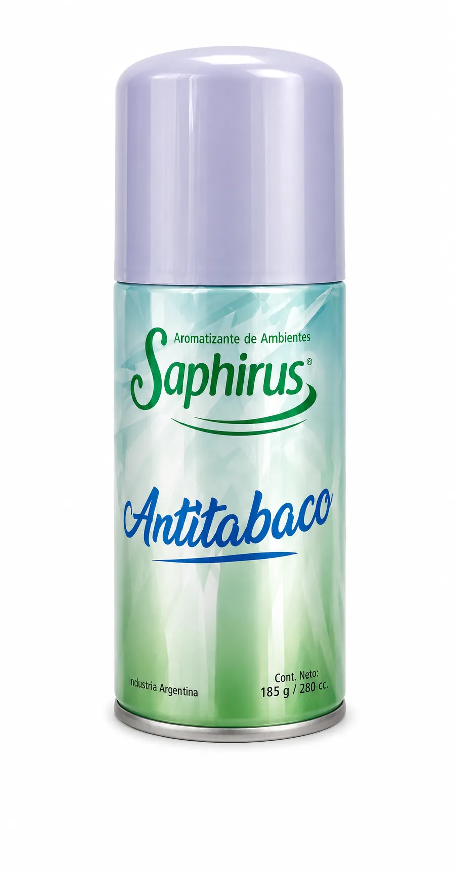 aerosol aromatizador de ambiente saphirus anti tabaco