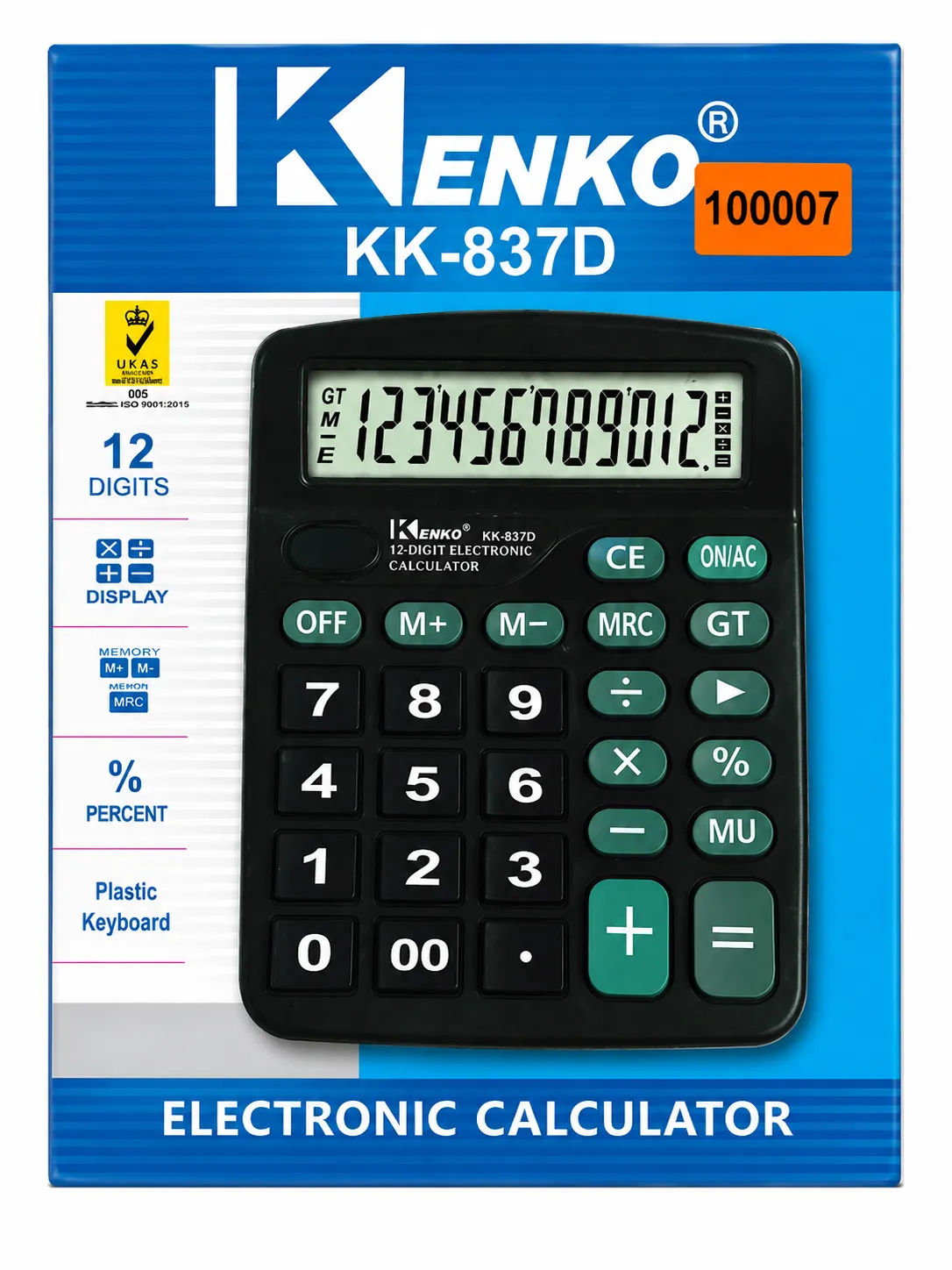 Calculadora comercio kenko 837D