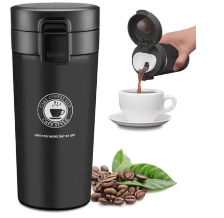 Vaso para café hermético con clip