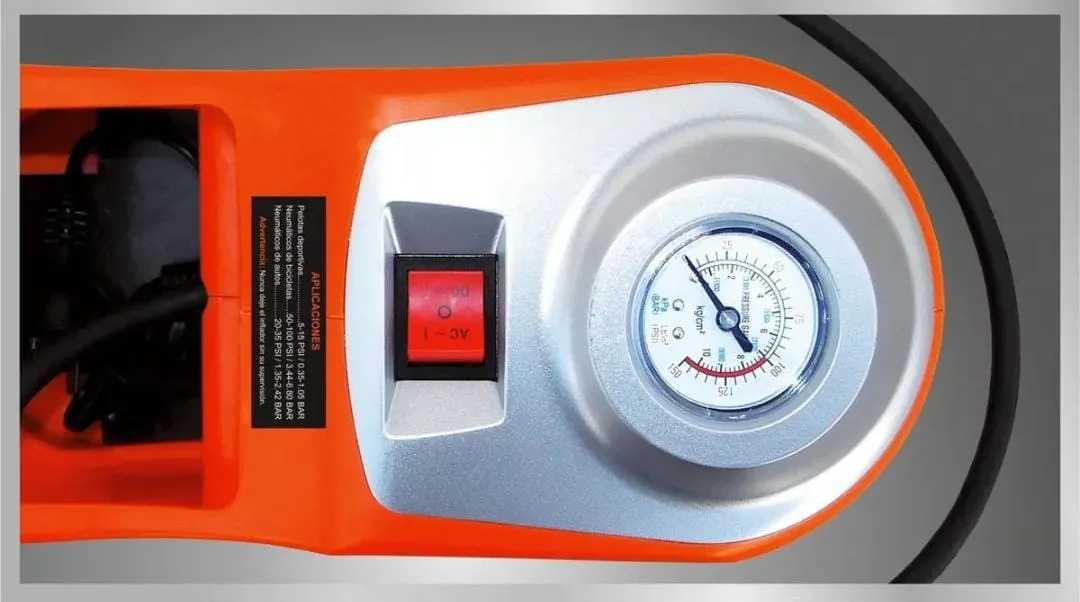Inflador auto bici 12v y 220v - imagen 2