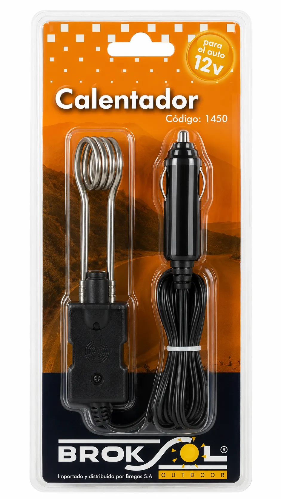calentador inmersión 12v