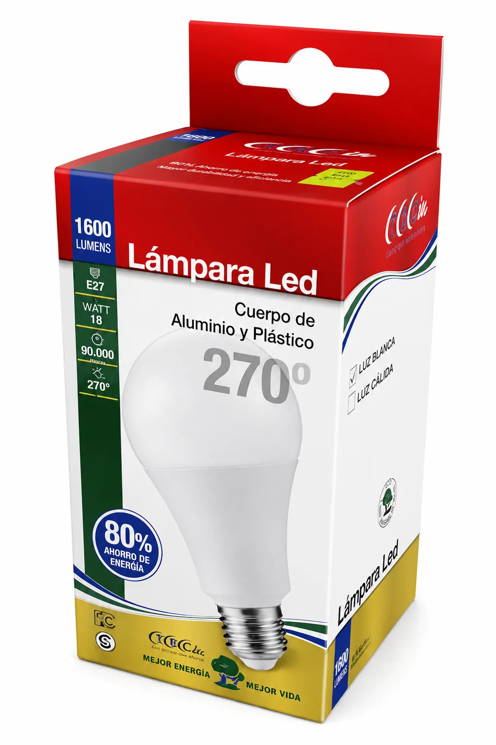 Lámpara LED 18 w