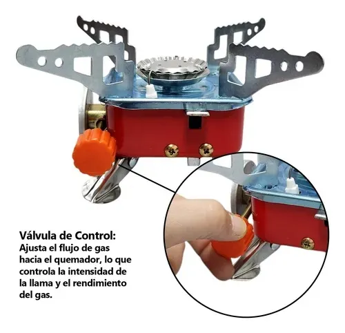 Calentador para cartucho camping - imagen 3