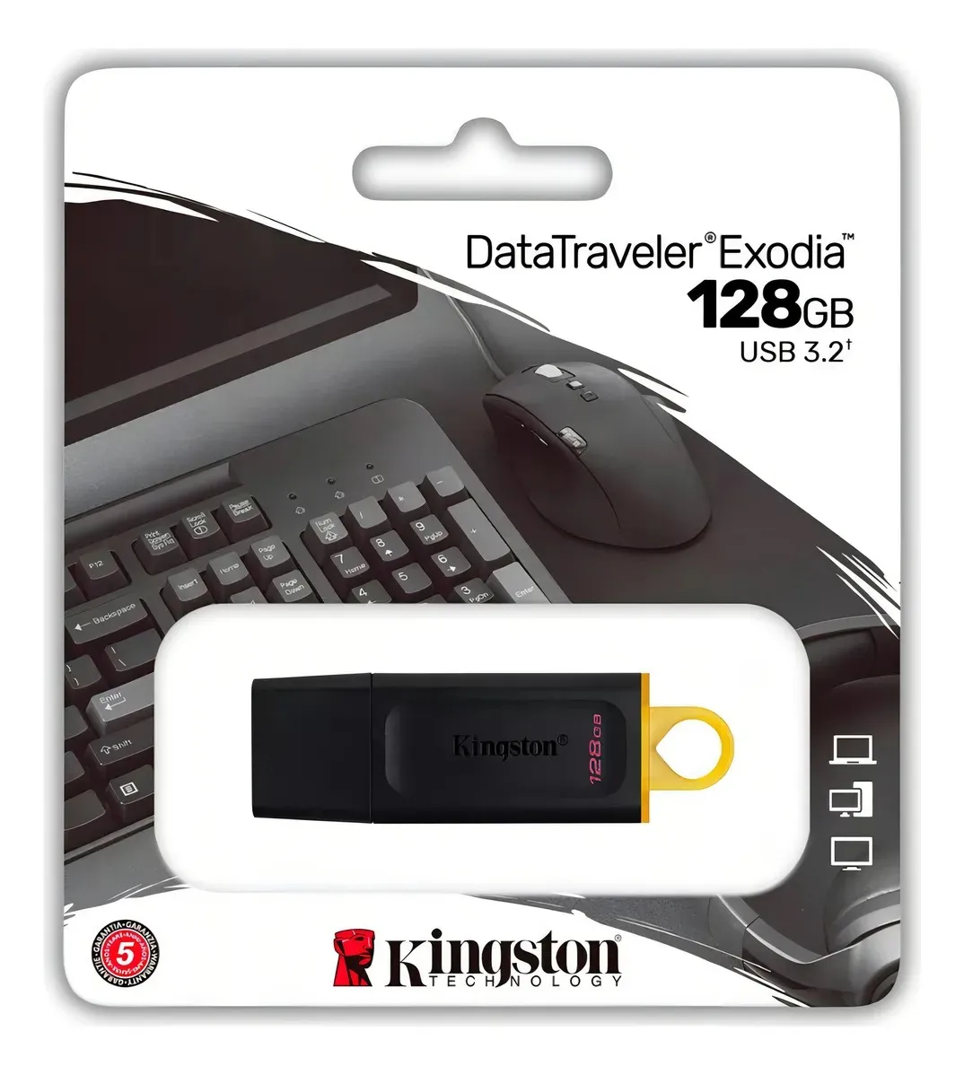 Pendrive 128 GB DataTraveler exodia