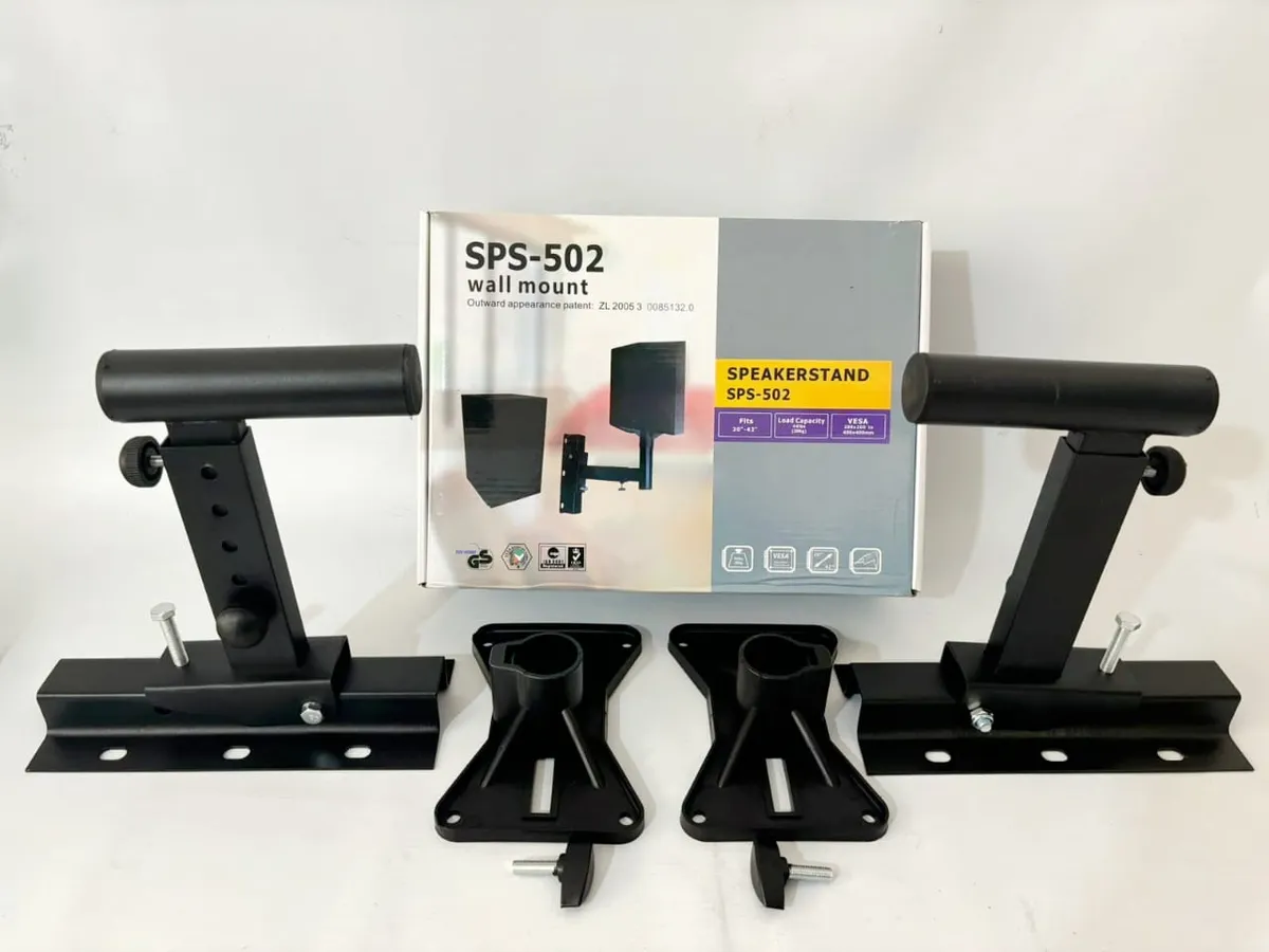 Soporte para pared parlantes bafle x 2