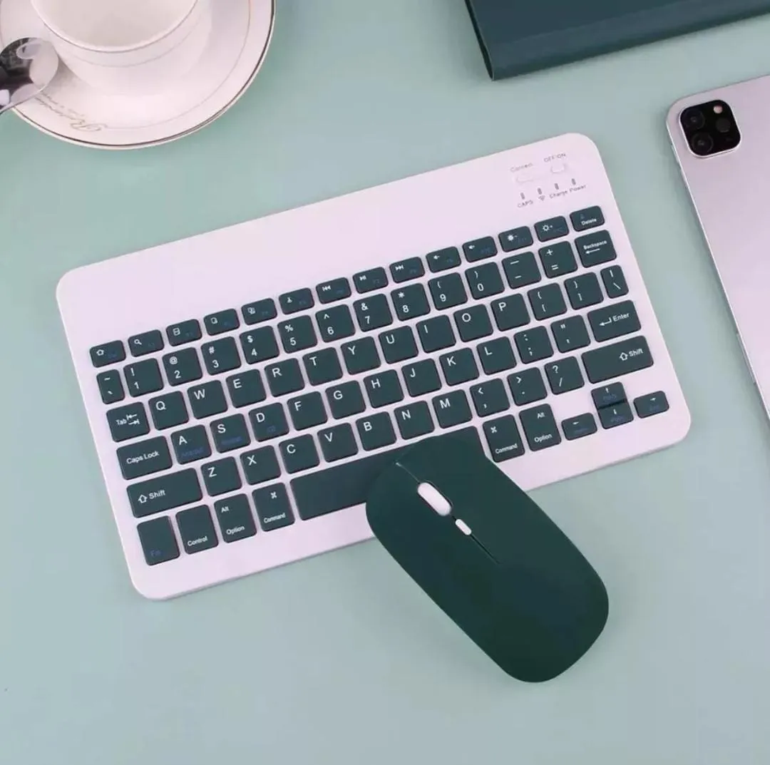 Teclado y mouse Bluetooth