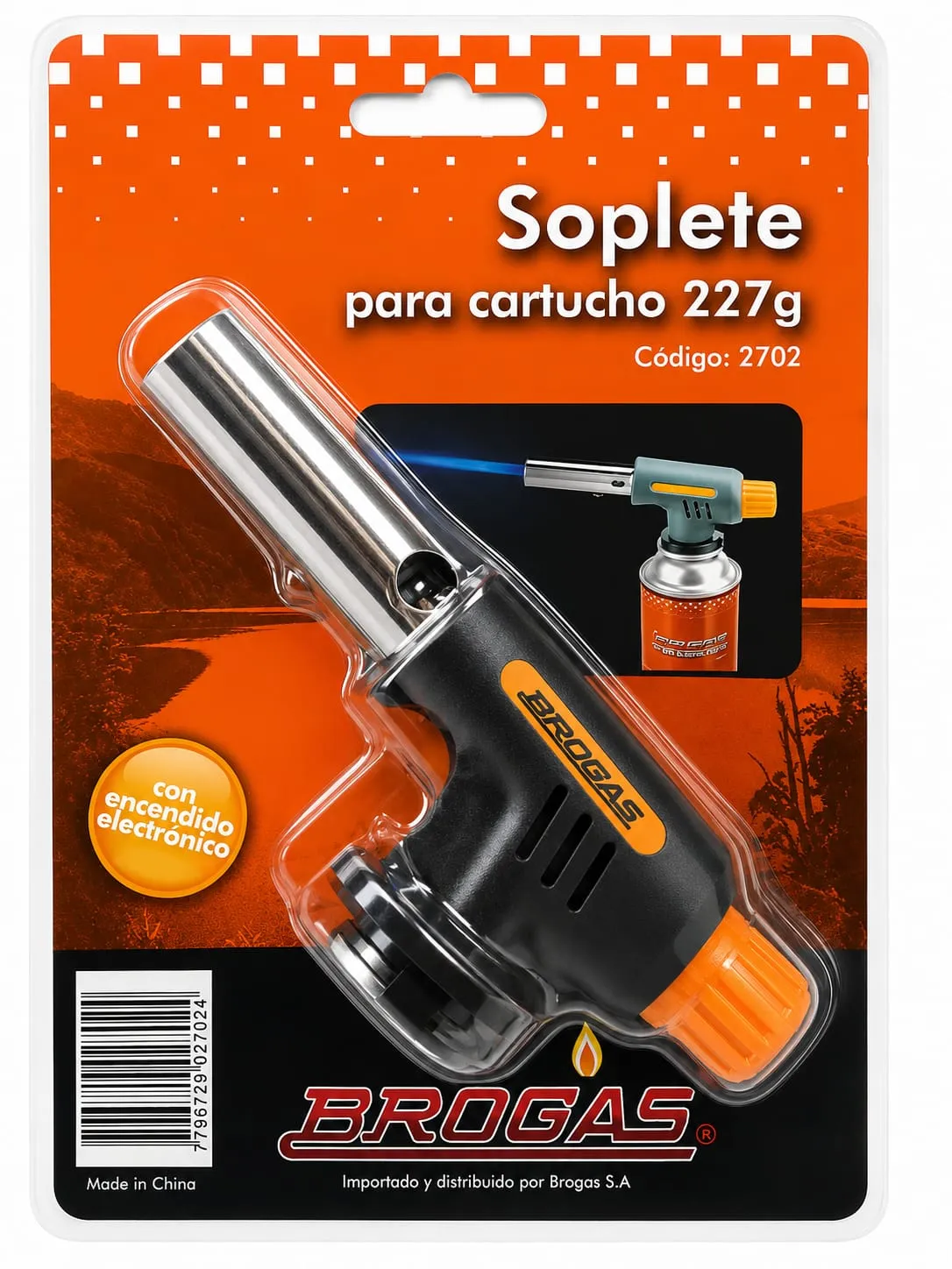 soplete para cartucho