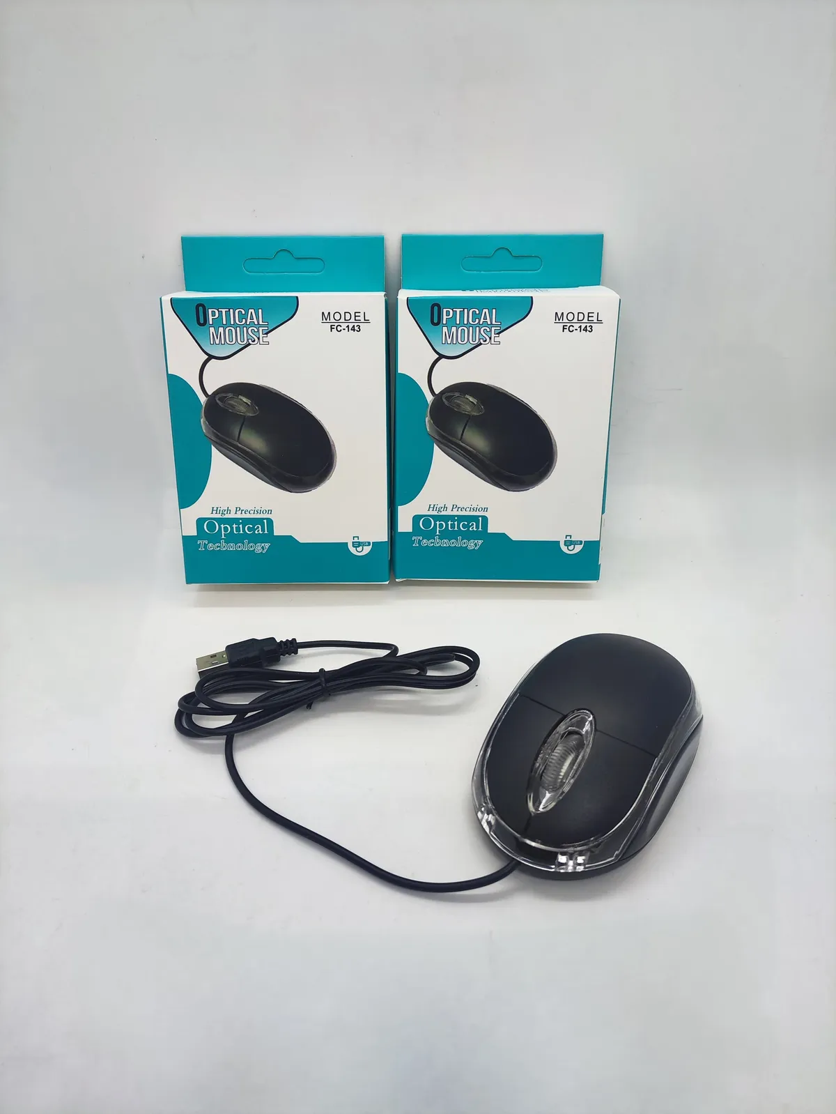 MOUSE CON CABLE USB