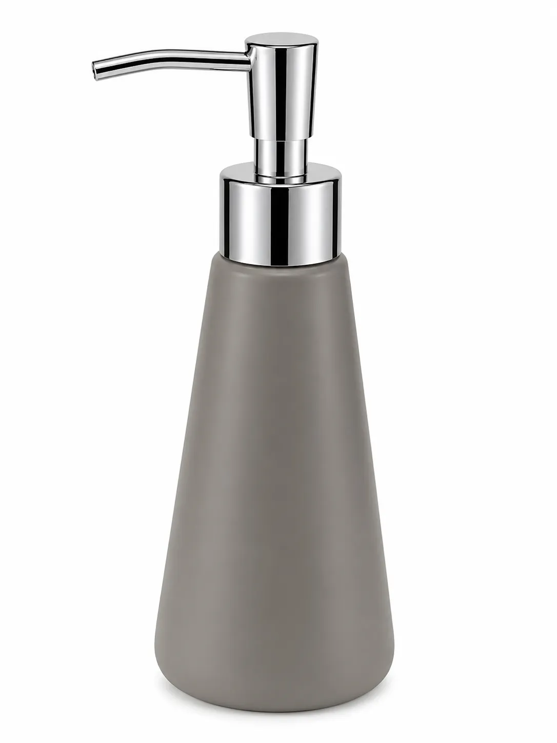DISPENSER PARA JABON PLASTICO CROMADO