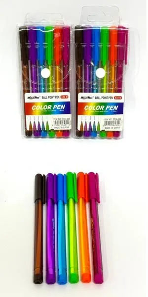 PACK 6 LAPICERAS DE COLOR