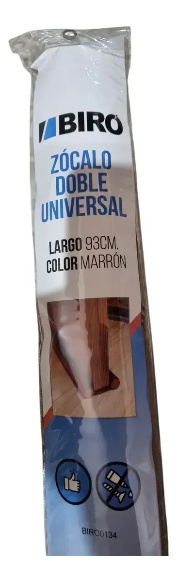 Zocalo Doble Universal Biro Burlete Para Puerta 93 Cm marron - imagen 3