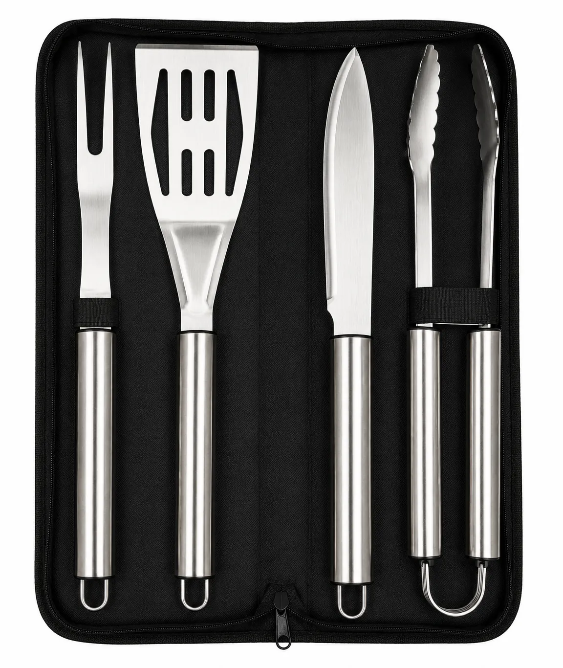 juego de utensilios de parrilla con estuche - imagen 2