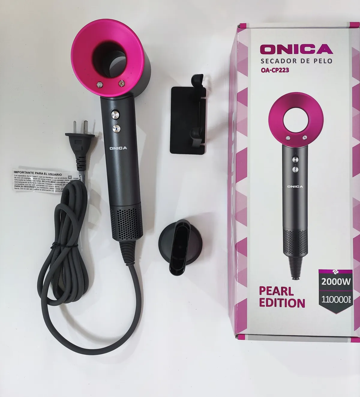 secador de pelo ultra rapido onica