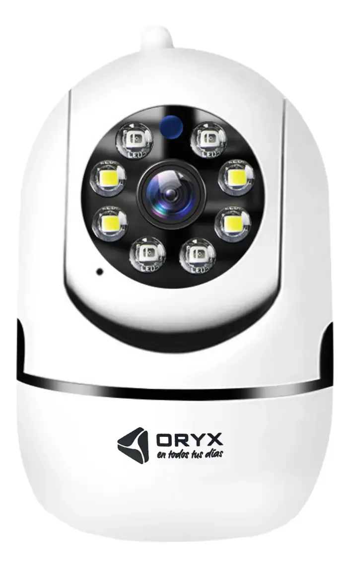 Cámara De Seguridad Inteligente Smart Ip66 Color Blanco