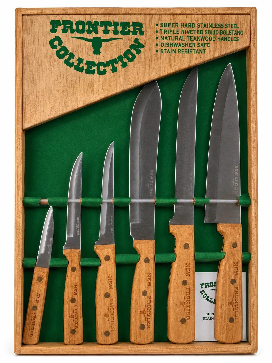 set de cuchillos frontier collection x 6
