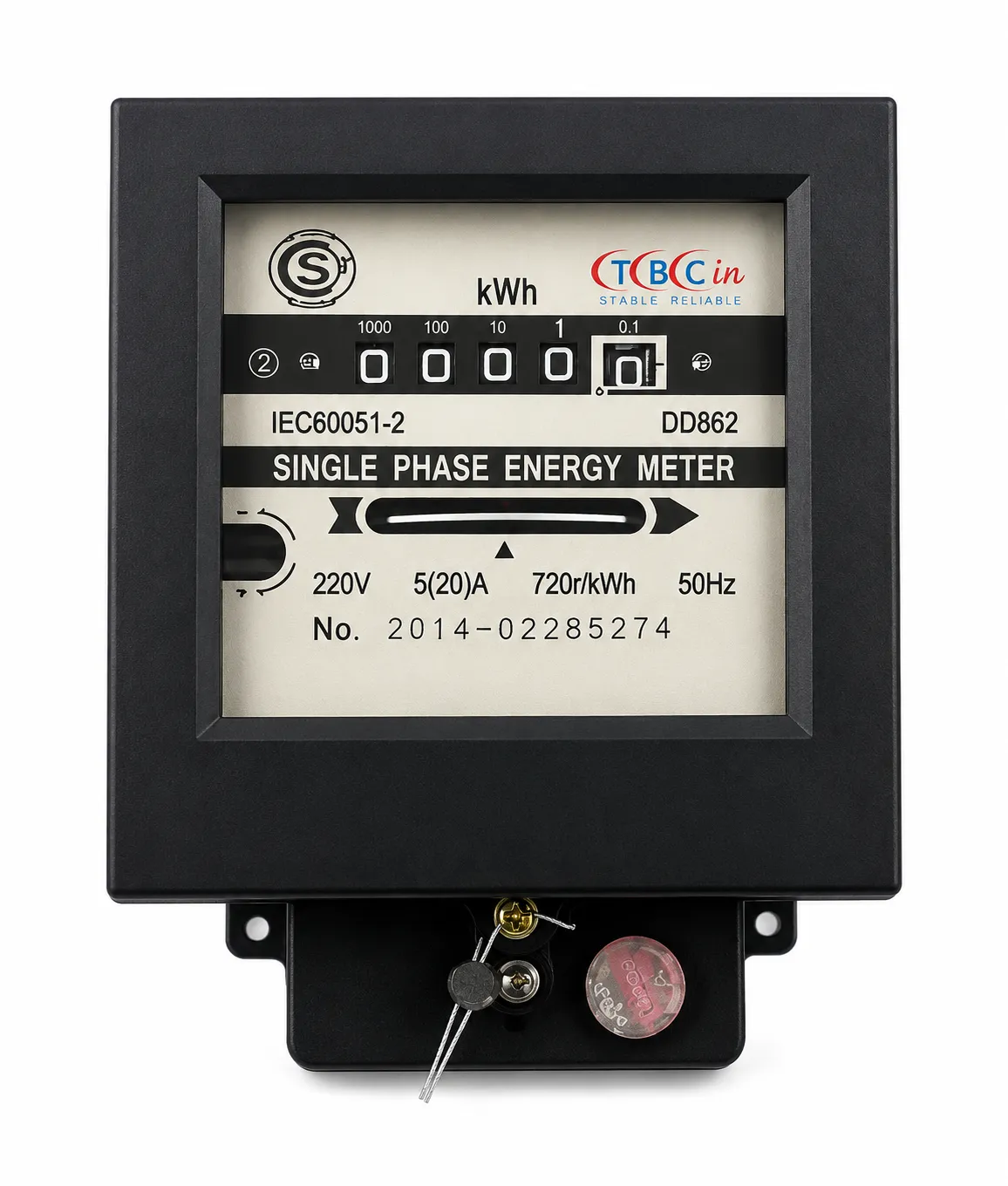 medidor de electricidad 10A