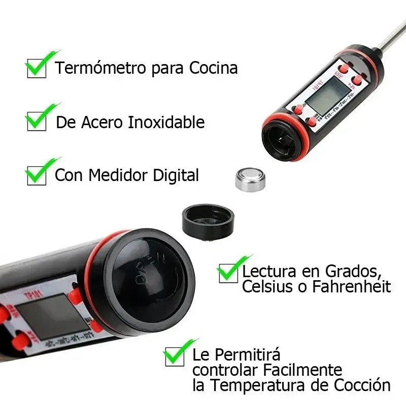 TERMOMETRO PINCHE DIGITAL - imagen 3