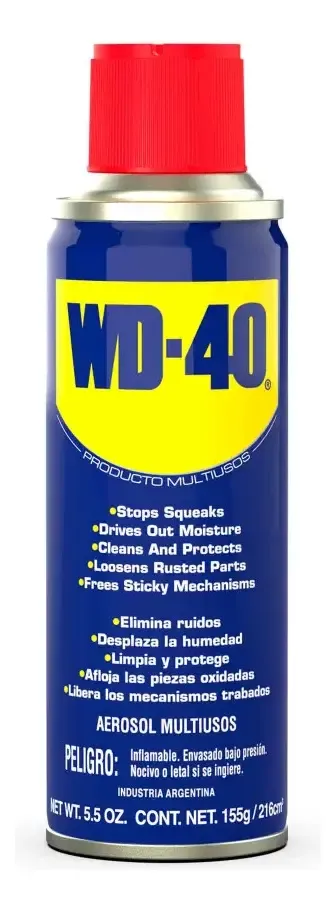 LUBRICANTE EN AEROSOL WD 40 155 cc